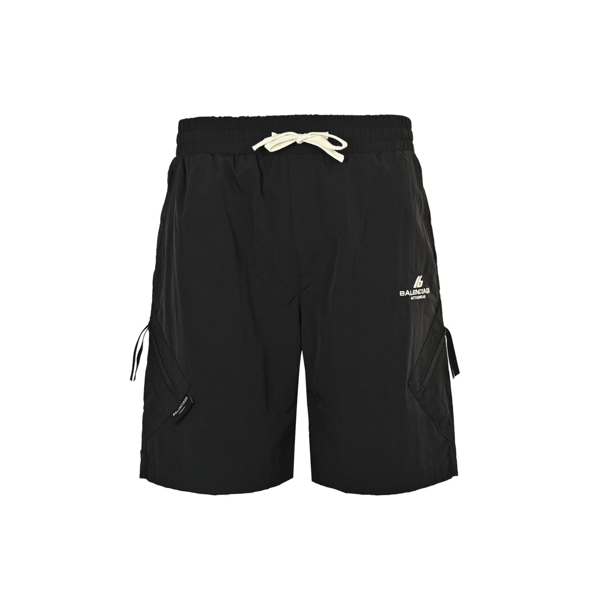 Balenciaga letter embroidered logo shorts
