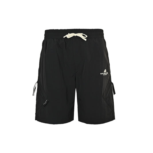 Balenciaga letter embroidered logo shorts