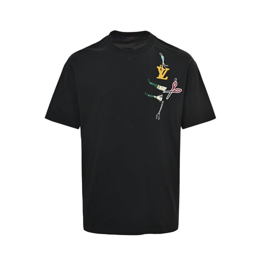 LouisVuitton/Louis Vuitton chest tool pendant short sleeves