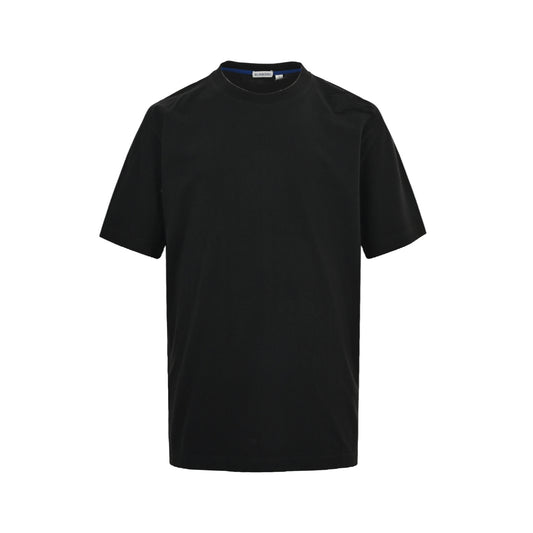 Burberry shoulder patch war horse embroidered short sleeves
