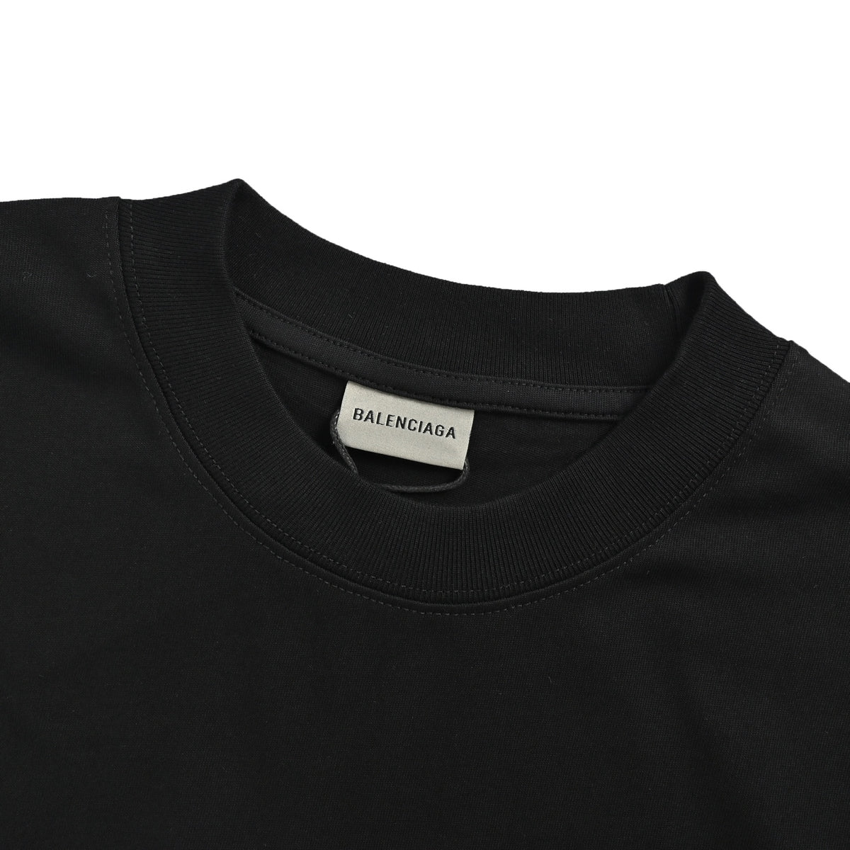 Balenciaga letter embroidery 3M melting printed short sleeves