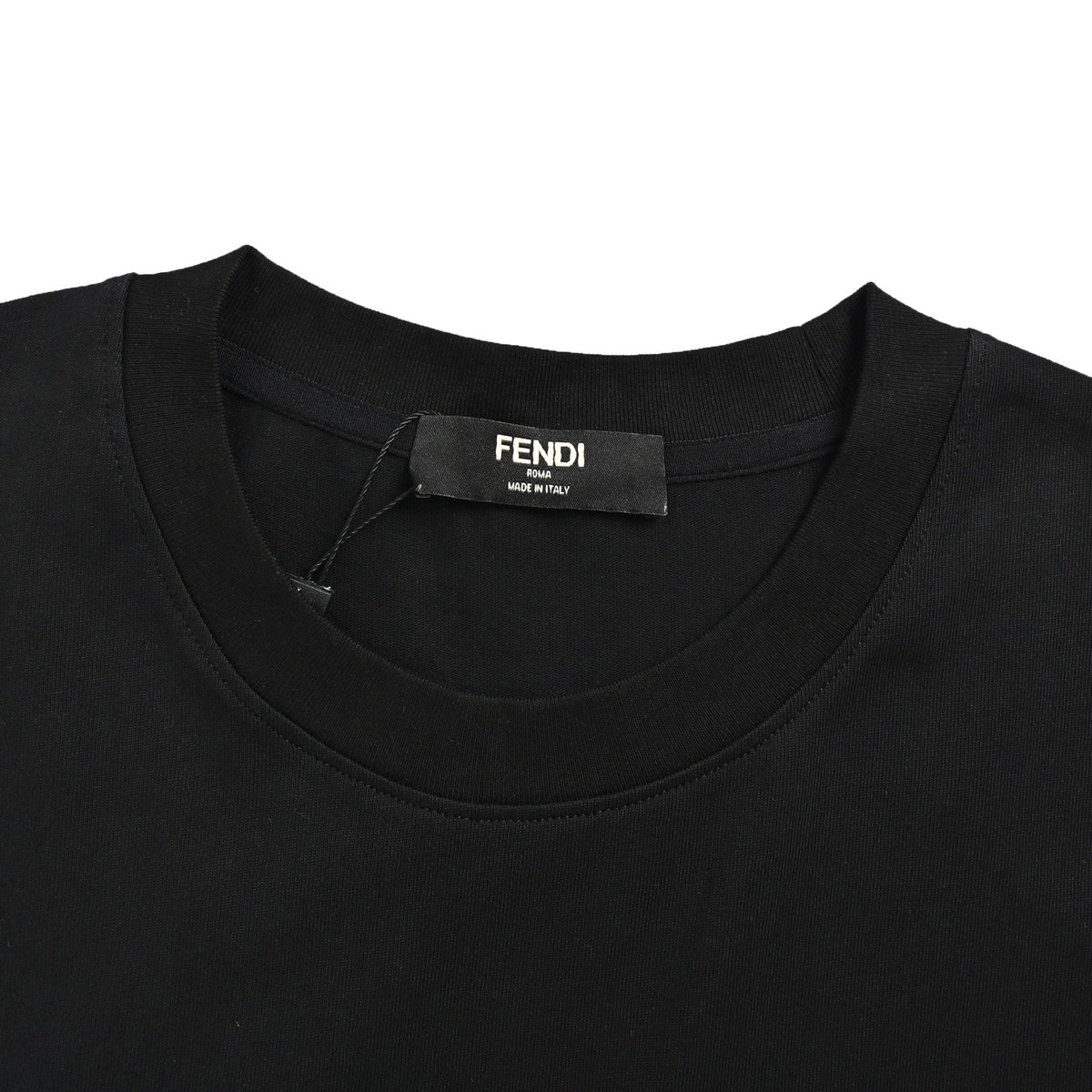Fendi 26ss laminated zipper pocket short sleeves