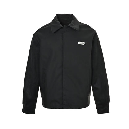 Dior square length sheepskin leather jacket