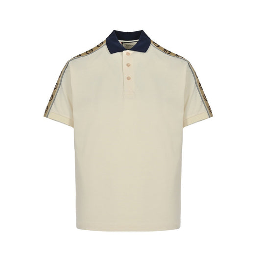 Gucci 20ss reflective webbing Polo short sleeves