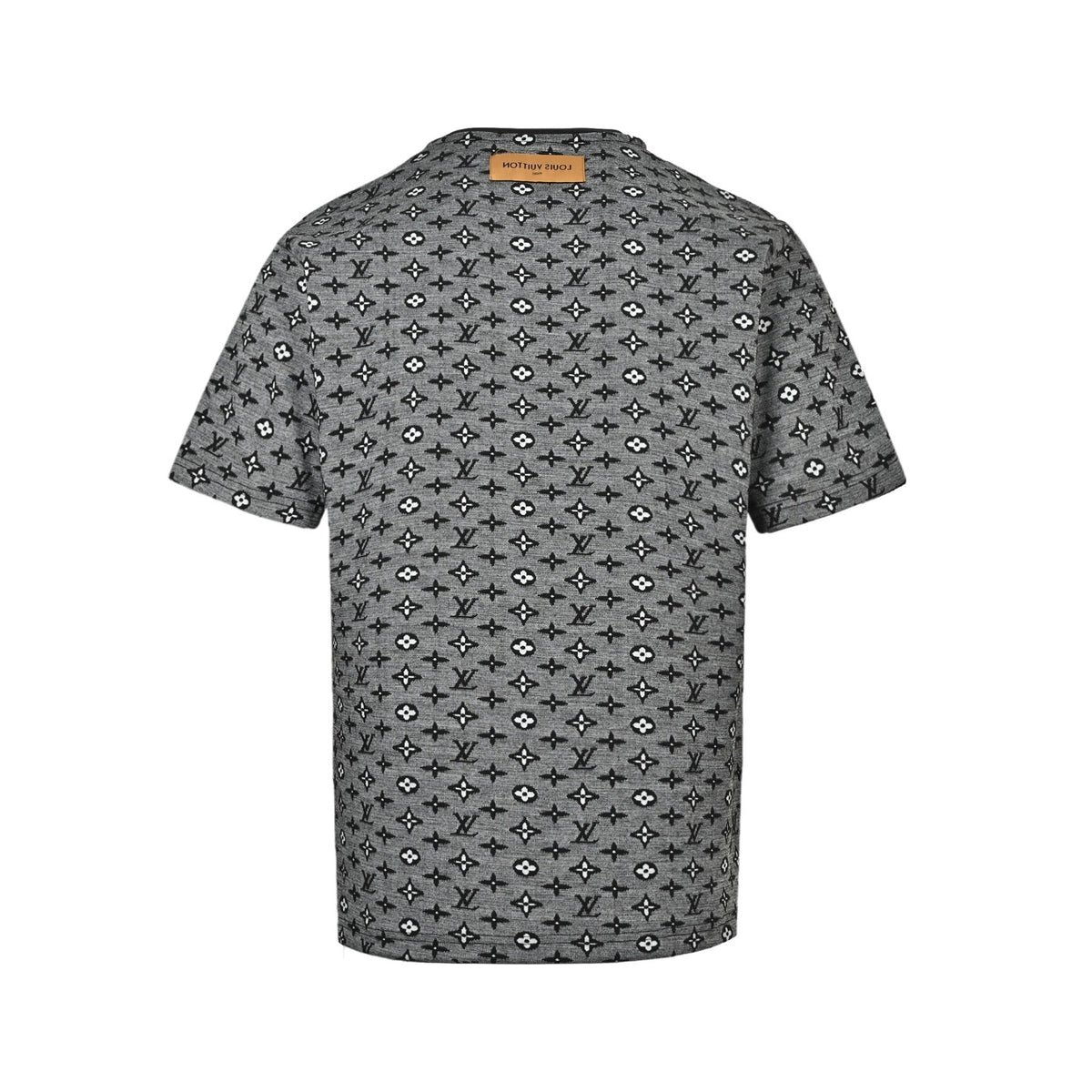 Louis Vuitton 26ss all-over presbyopia jacquard short sleeves