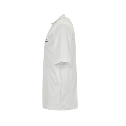 Ferragamo 24ss Polo short sleeves with embroidered letters on the chest