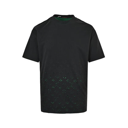 Louis Vuitton 26ss hem presbyopia burnt short sleeves
