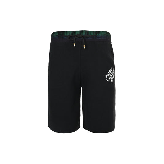 Louis Vuitton preppy letter embroidered knitted shorts