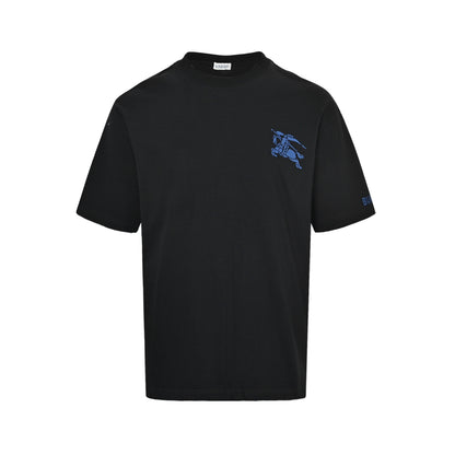 Burberry 26ss blue war horse rubber short sleeves