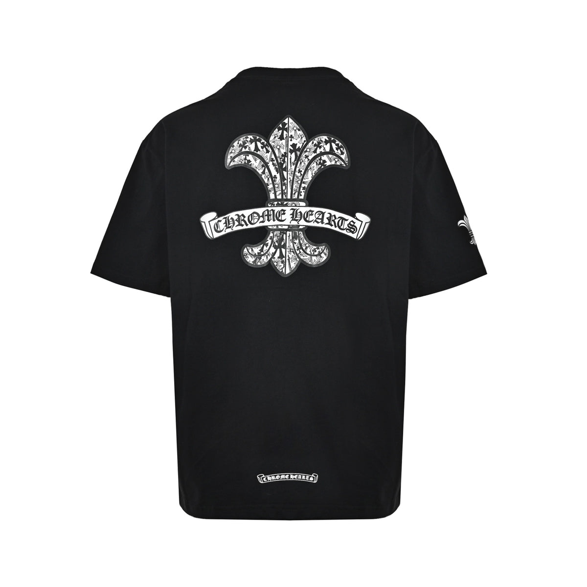Chrome Hearts/Chrome Heart Pocket Cross Print Short Sleeve