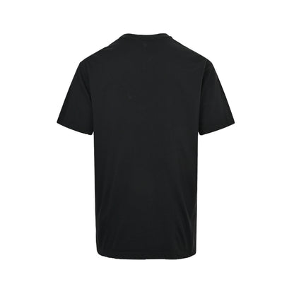 Moncler/Mask glue printed logo short sleeves