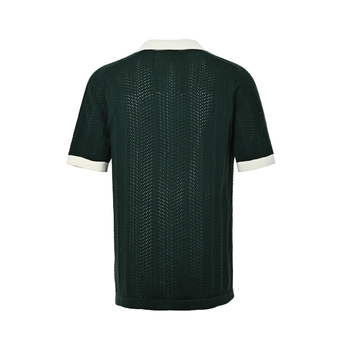 Adidas Clover hollow V-neck Polo short sleeves