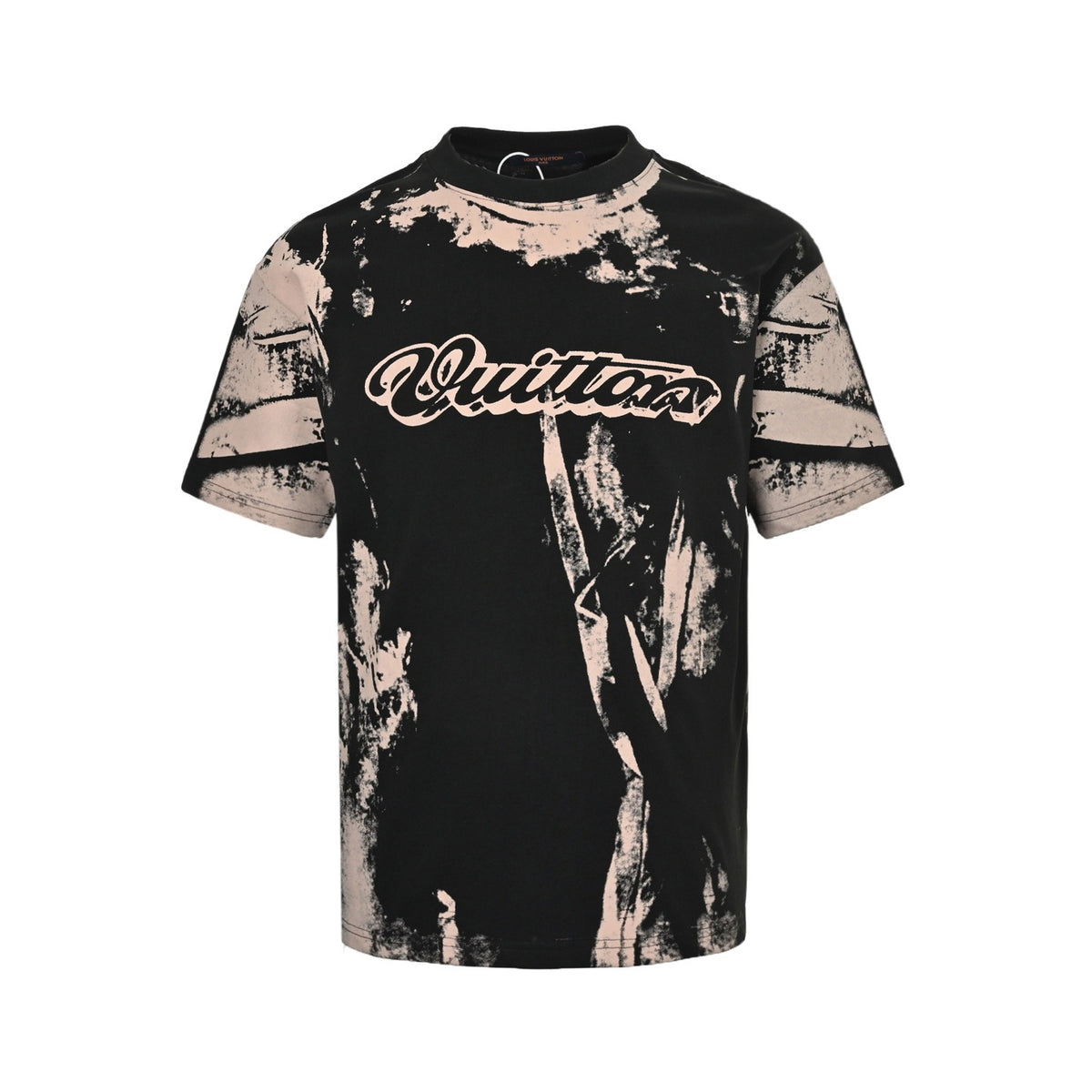 Louis Vuitton optical illusion tie-dye printed short sleeves