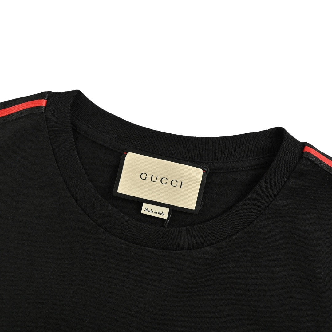 Gucci 24ss shoulder web short sleeves