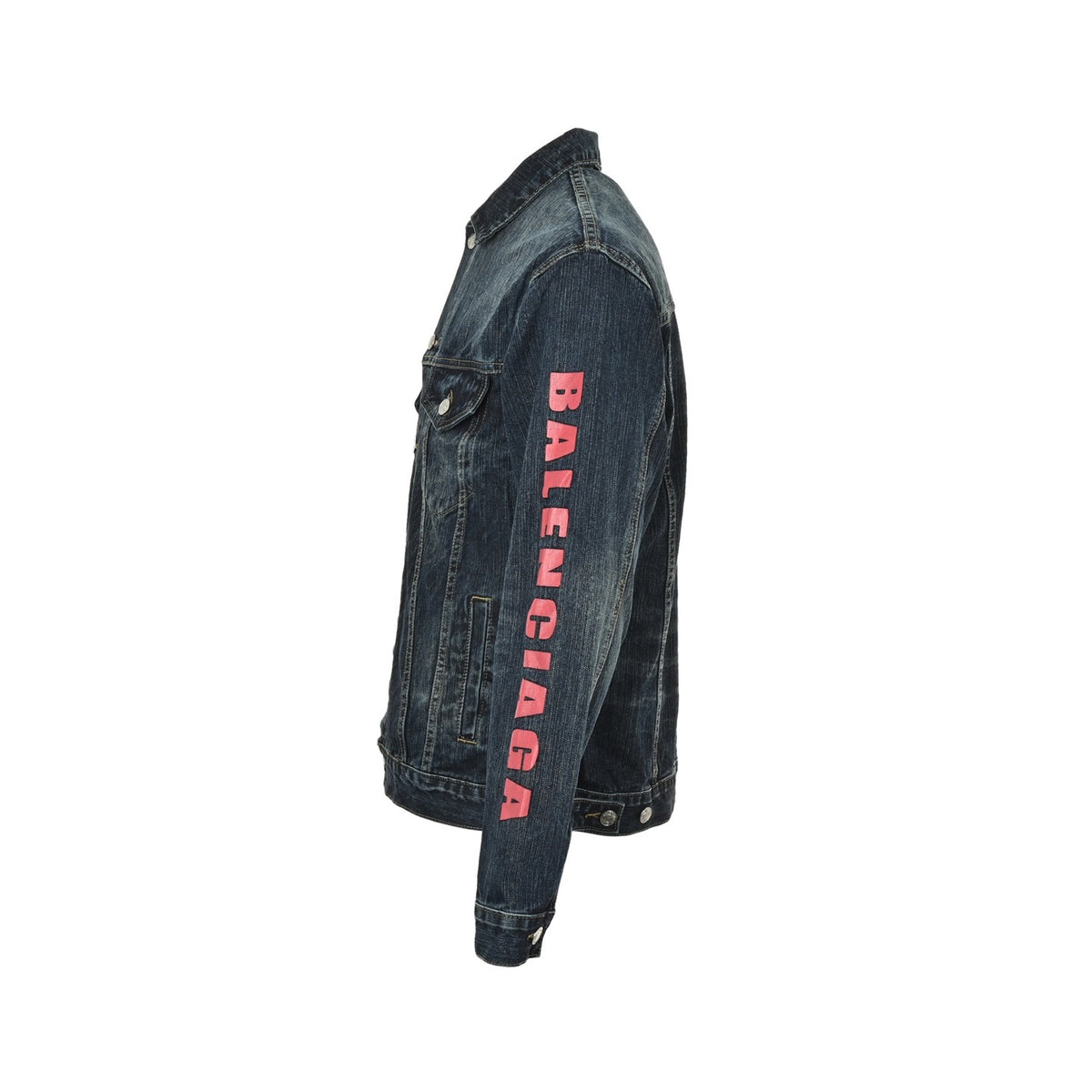 Balenciaga/Balanciaga 25Fw Valentine's Day Love Denim Jacket