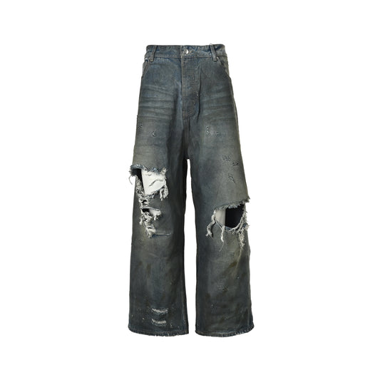 Balenciaga 25FW ruined jeans