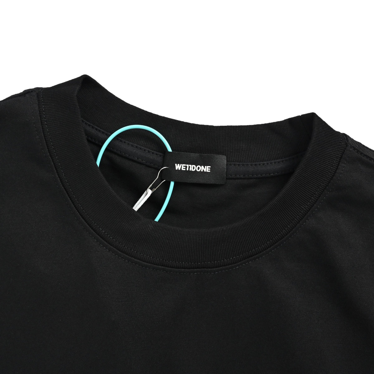 We11 Done online data damaged letter printed short sleeves