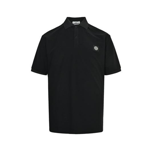 Stone Island Classic Logo Polo Short Sleeve