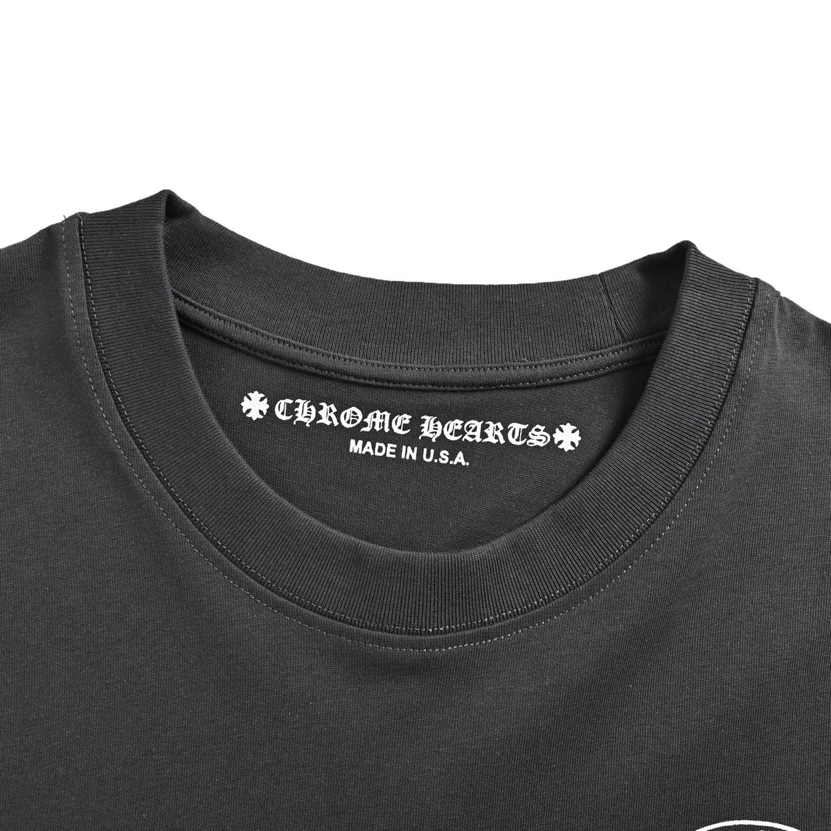 Chrome Hearts/Chrome Heart Sanskrit short sleeves on the back