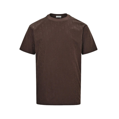 Dior 26ss all-over presbyopia jacquard short sleeves