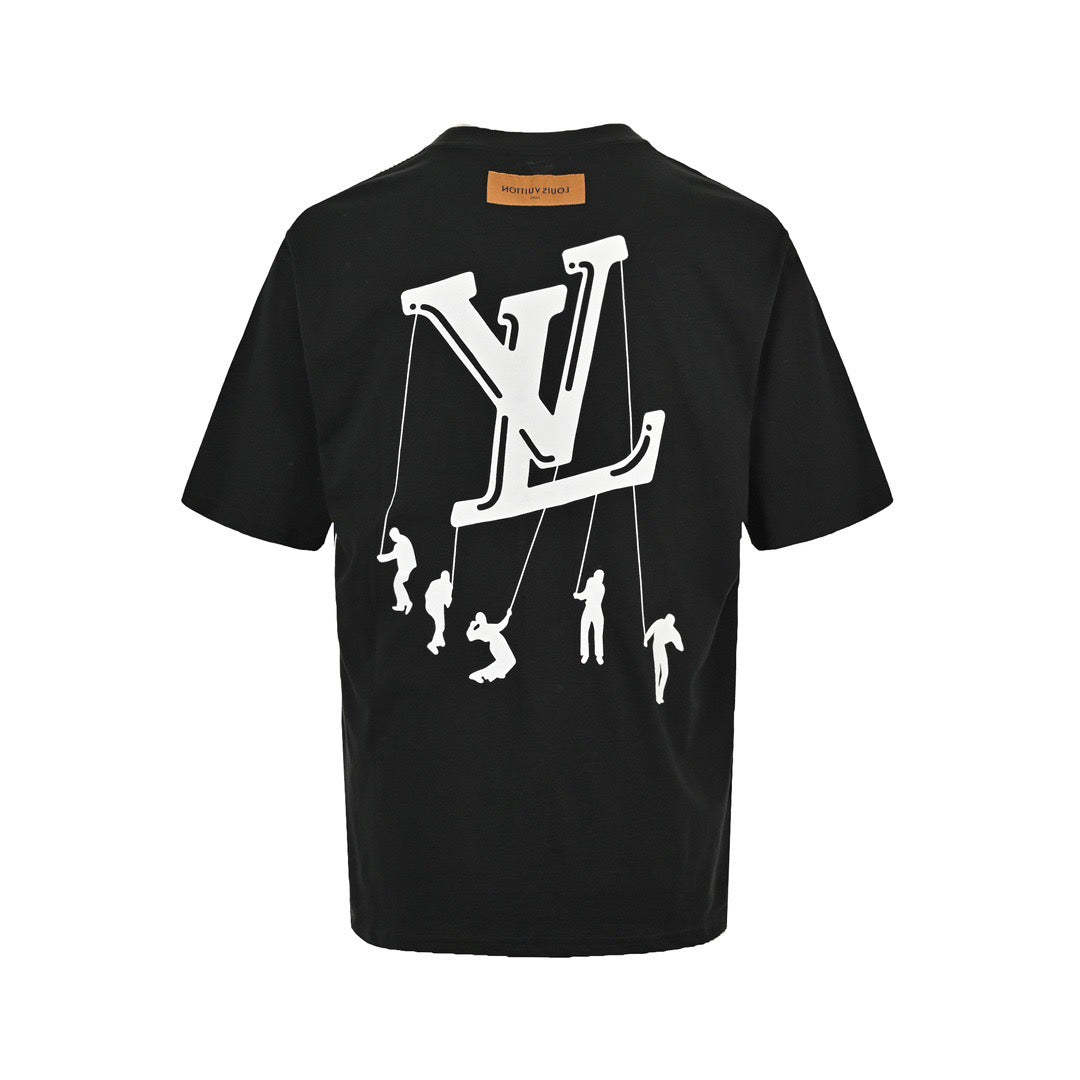 Louis Vuitton 21ss paratrooper print short sleeves