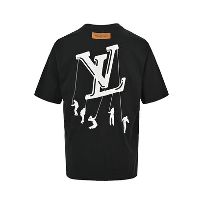 Louis Vuitton 21ss paratrooper print short sleeves