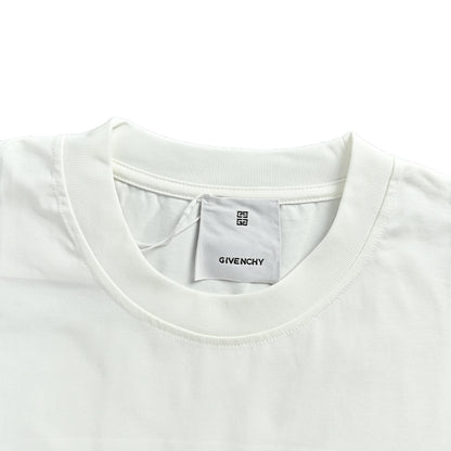 GIVENCHY embroidered letter short sleeves