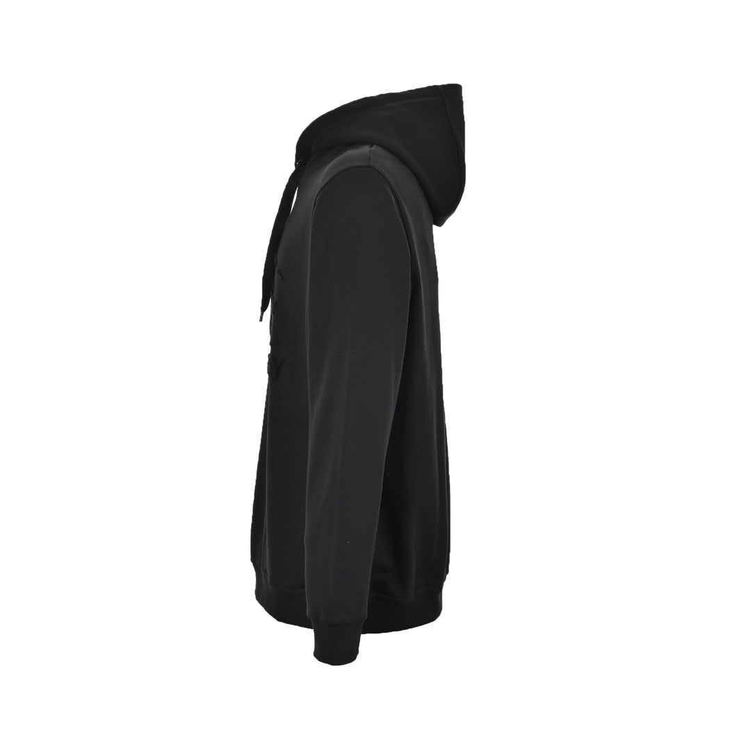 Burberry towel embroidered war horse hooded sweatshirt