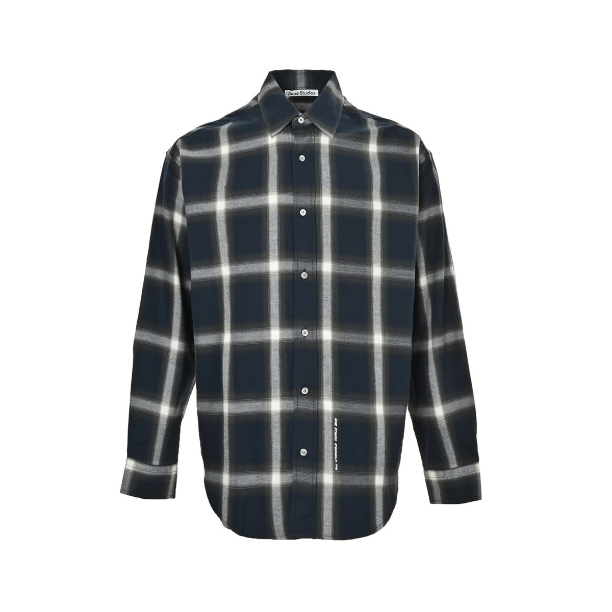 Acne Studios 25Fw checked flannel shirt