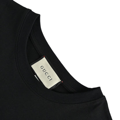Gucci 19ss lightning logo printed short sleeves