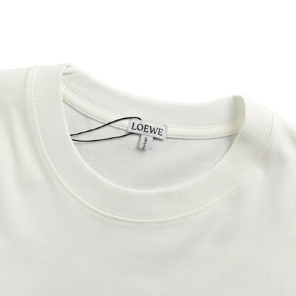 Loewe 25ss Daisy Logo Print Short Sleeve