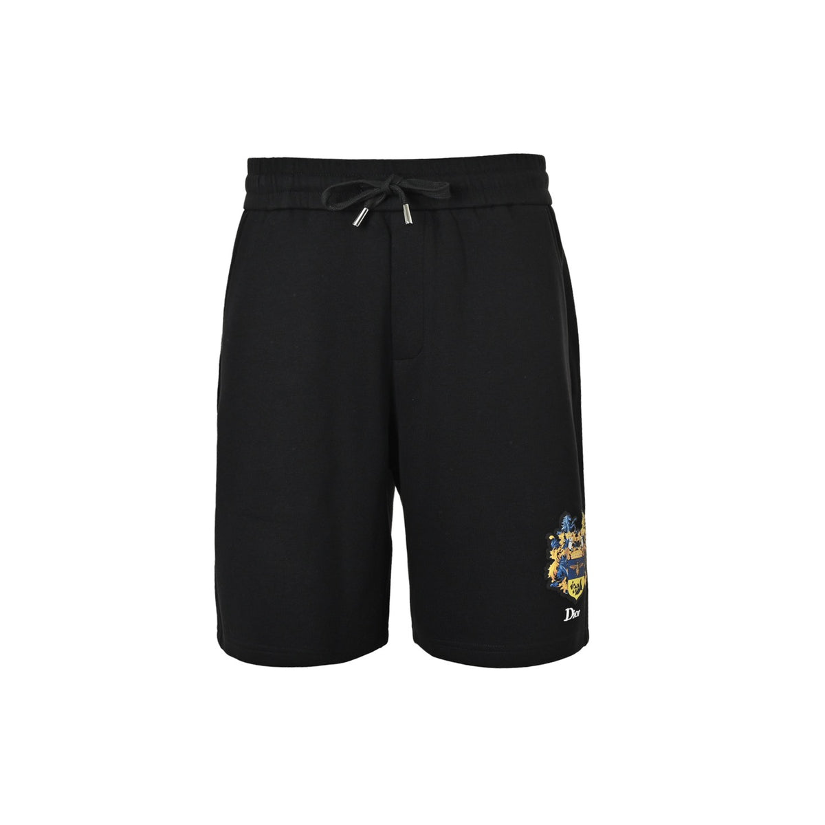 Dior 26ss badge logo printed shorts