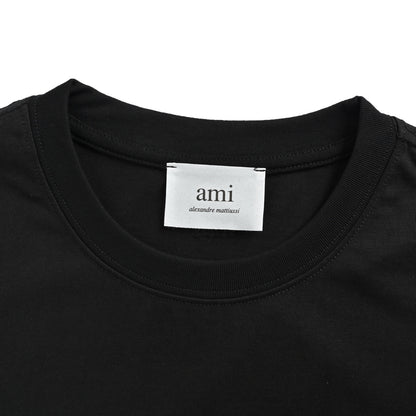 Ami Paris woven love embroidered short sleeves