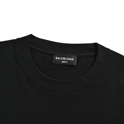 Balenciaga altered logo printed short sleeves