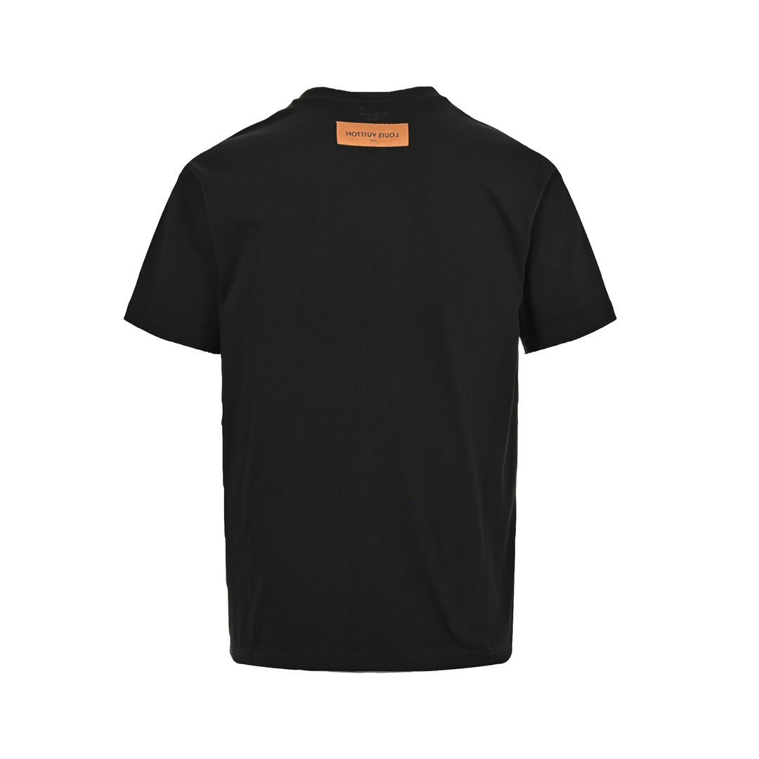 Louis Vuitton 24ss pocket presbyopic embossed short sleeves