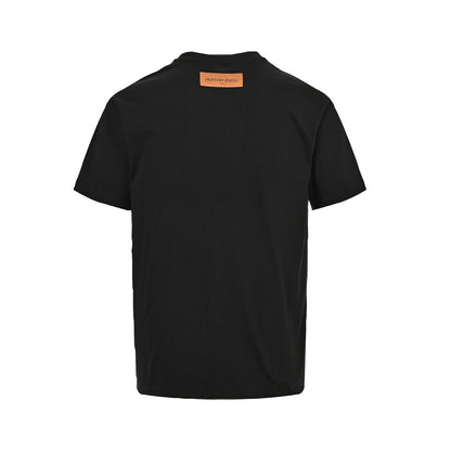 Louis Vuitton 24ss pocket presbyopic embossed short sleeves