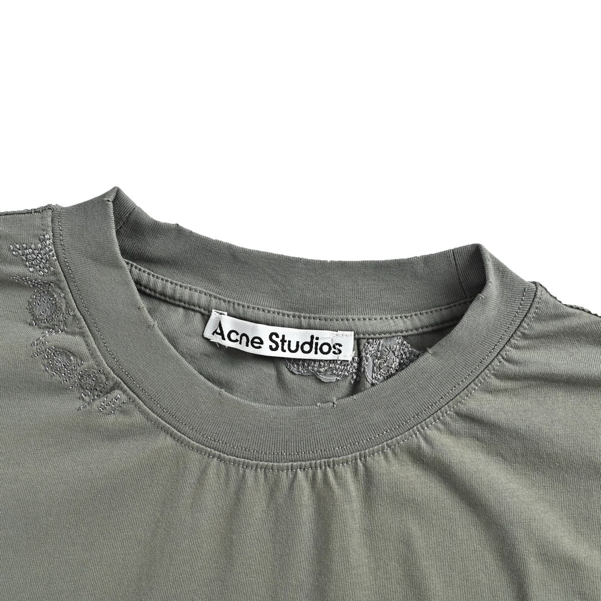 Acne Studios Distressed Patch Short Sleeve