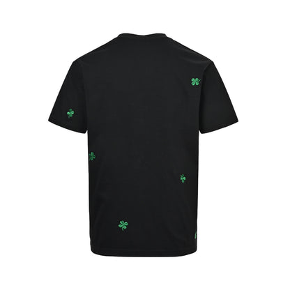 Dior 26ss full-width four-leaf clover embroidered short sleeves