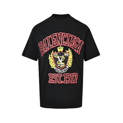 Balenciaga scissor foam printed short sleeves