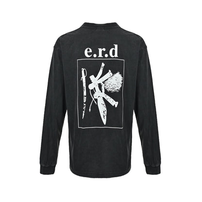 Enfants Riches Déprimés Melancholy rich second generation 777 printed long-sleeved T-shirt