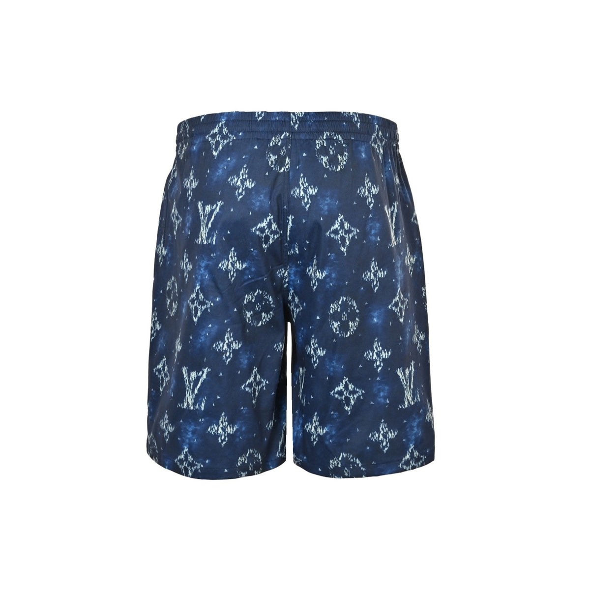 Louis Vuitton 25ss presbyopia all-over printed rendering suit shorts