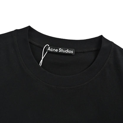 Acne Studios foam letter print short sleeves