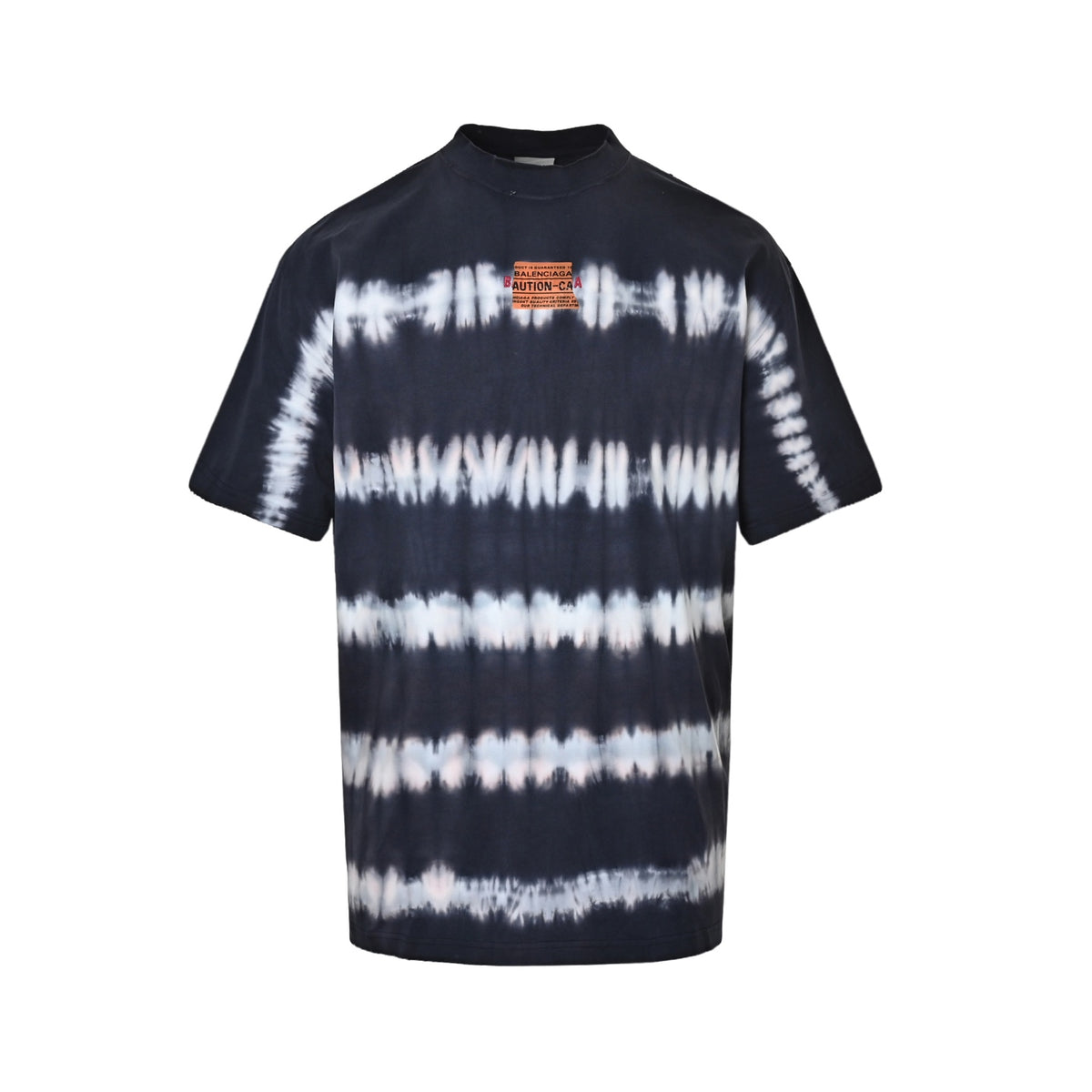 Balenciaga/Balanciaga tie-dye tape short sleeves