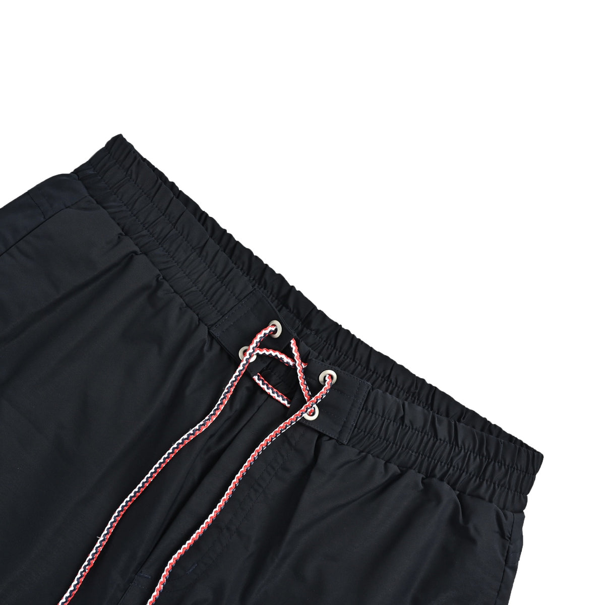 ThomBrowne/Thom Brown nylon four-bar colorful drawstring shorts