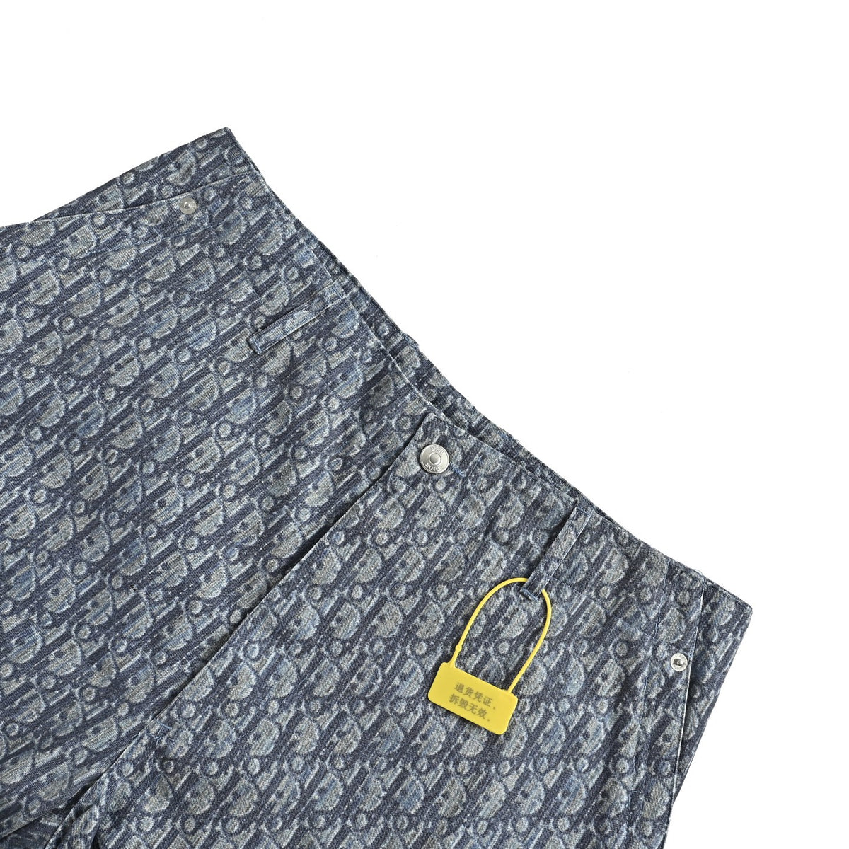 Dior cotton presbyopic twill printed pocket cargo shorts
