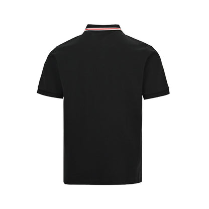 Gucci 24ss Year of the Dragon Limited Pocket Flame Embroidery Polo Short Sleeve