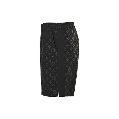 Louis Vuitton 25ss presbyopic corrugated jacquard suit shorts