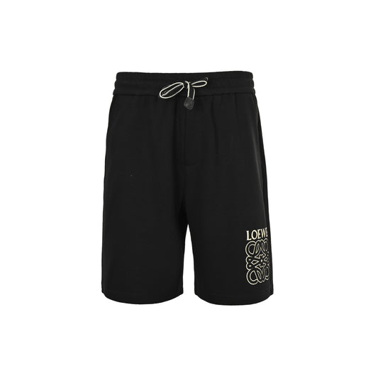 Loewe/Luo Yiwei 25ss towel embroidered logo shorts