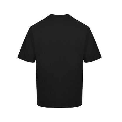 Celine classic Arc de Triomphe embroidered short sleeves