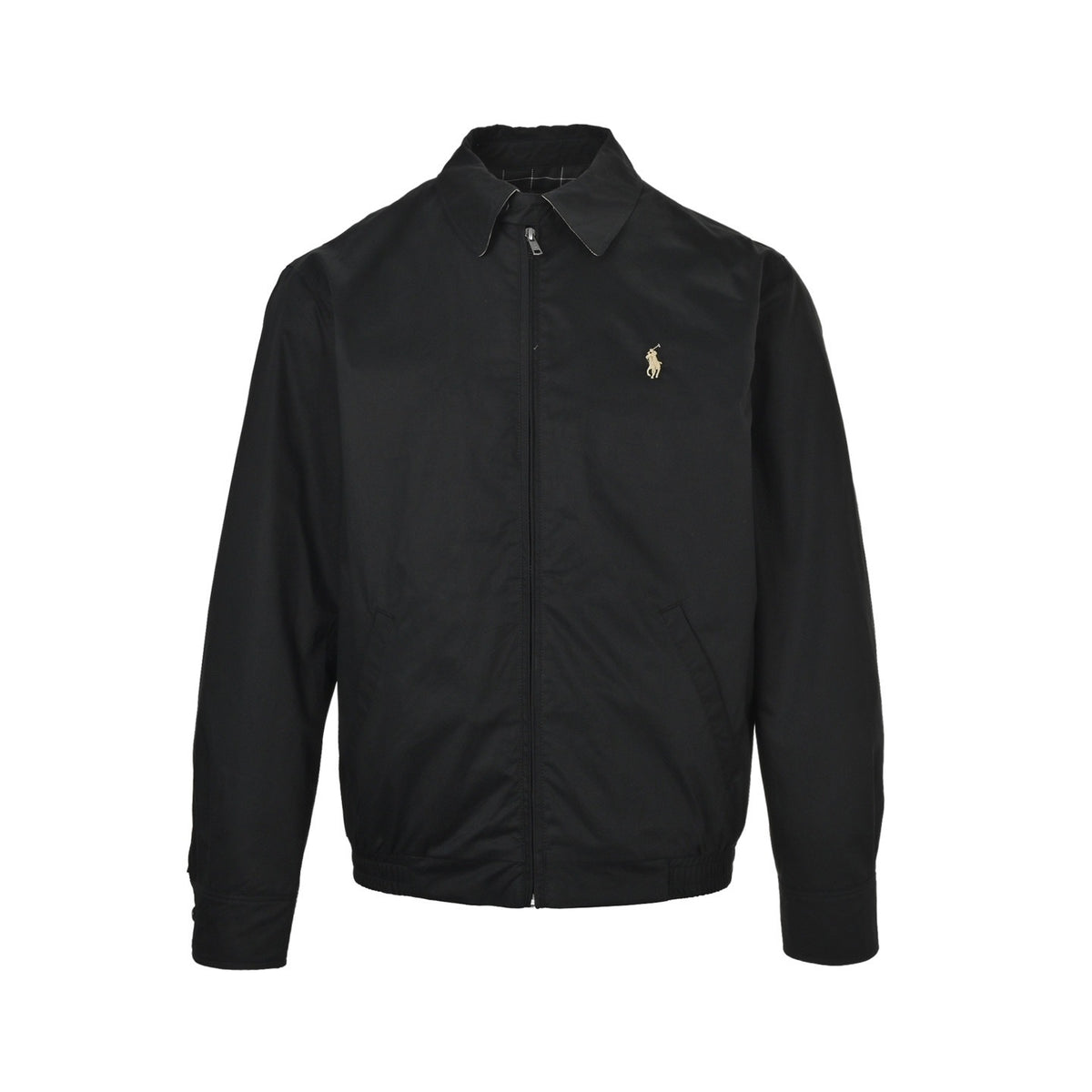 Ralph Lauren gold logo embroidered jacket jacket